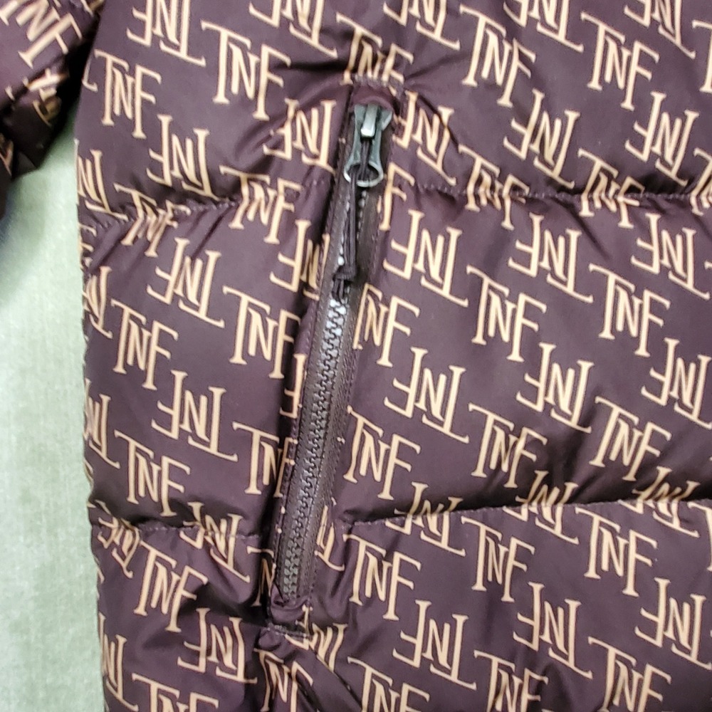 The North Face Womens Hydrenalite Hooded Puffer Jacket NF0A5GGG Brown Large NWT - Picture 10 of 16